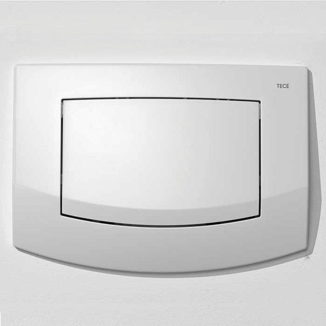TECEambia Betjeningsplate Enkelspyling Hvit Antibac Tece Betjeningsplate og trykknapper TE-6122287