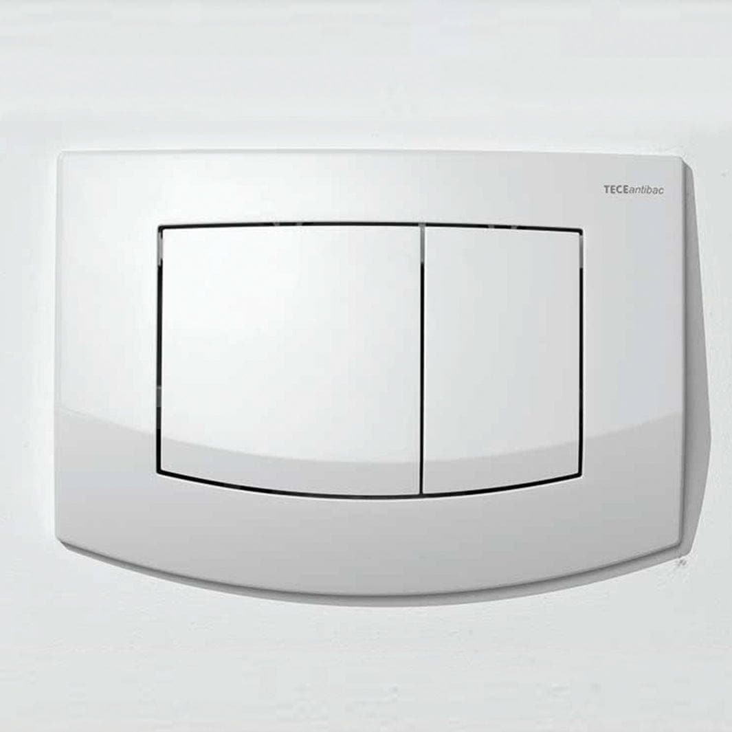 TECEambia Betjeningsplate Hvit Antibac / Hvit Tece Betjeningsplate og trykknapper TE-6122279