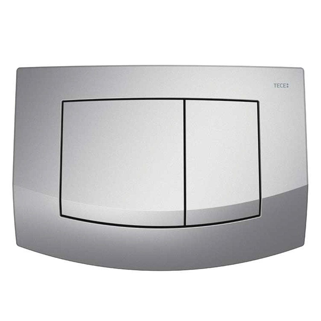 TECEambia Betjeningsplate Matt krom / Matt krom Tece Betjeningsplate og trykknapper TE-6122282