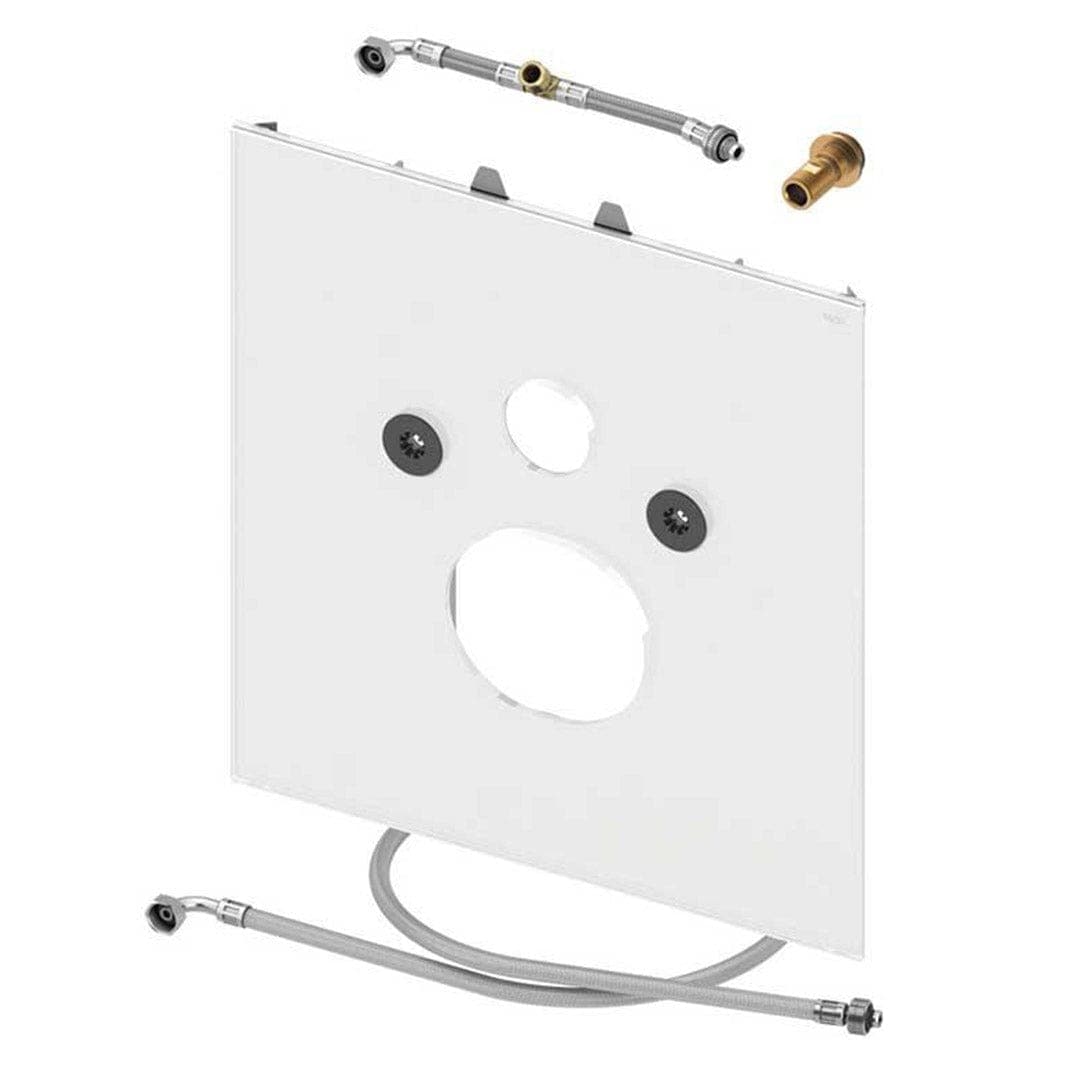 TECElux Wc Terminal Nedre Glassplate Hvit / V&B ViClean-L dusjtoalett Tece Innbyggingssisterne TE-6122414