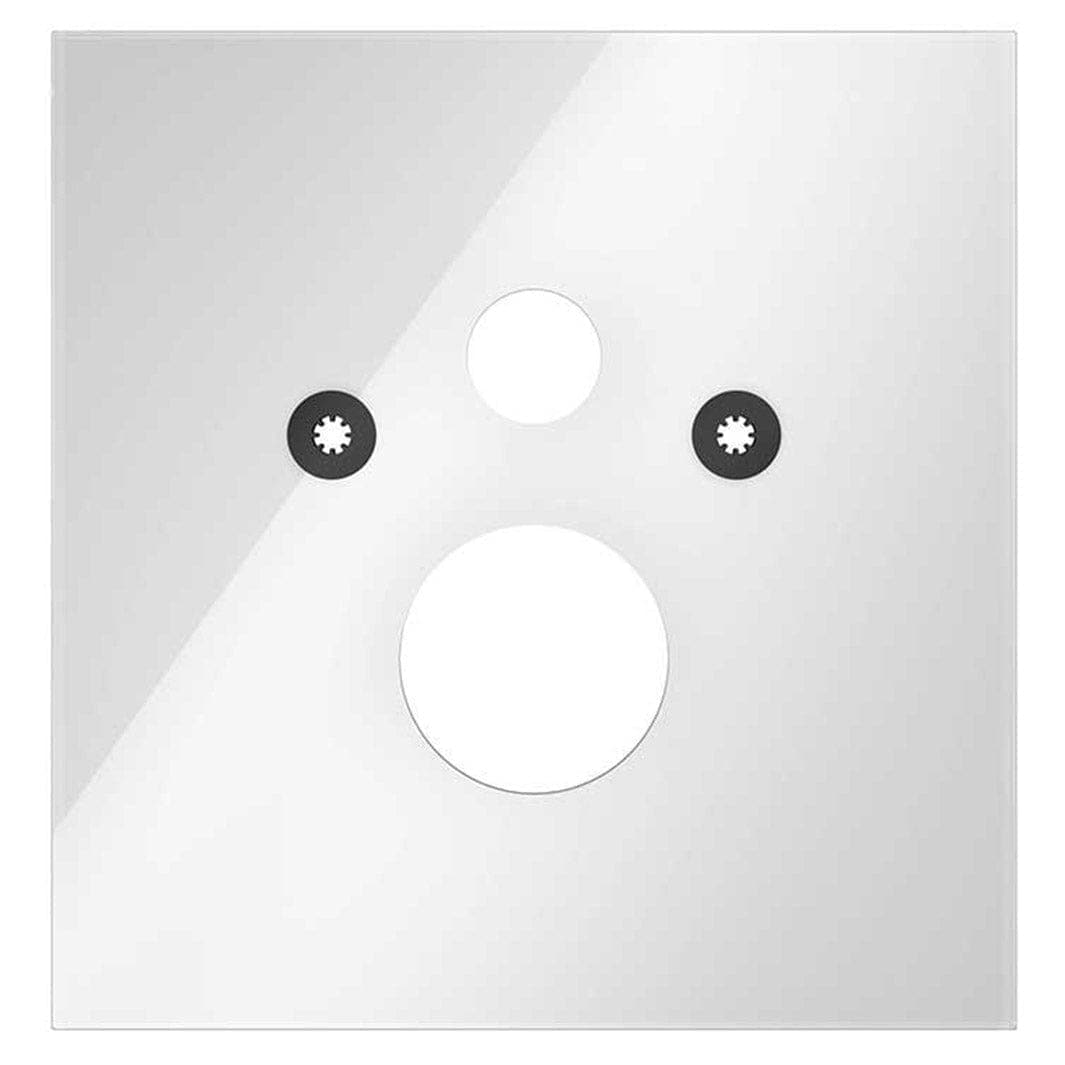 TECElux Wc Terminal Nedre Glassplate Hvit / Vanlig veggskål Tece Innbyggingssisterne TE-6122407