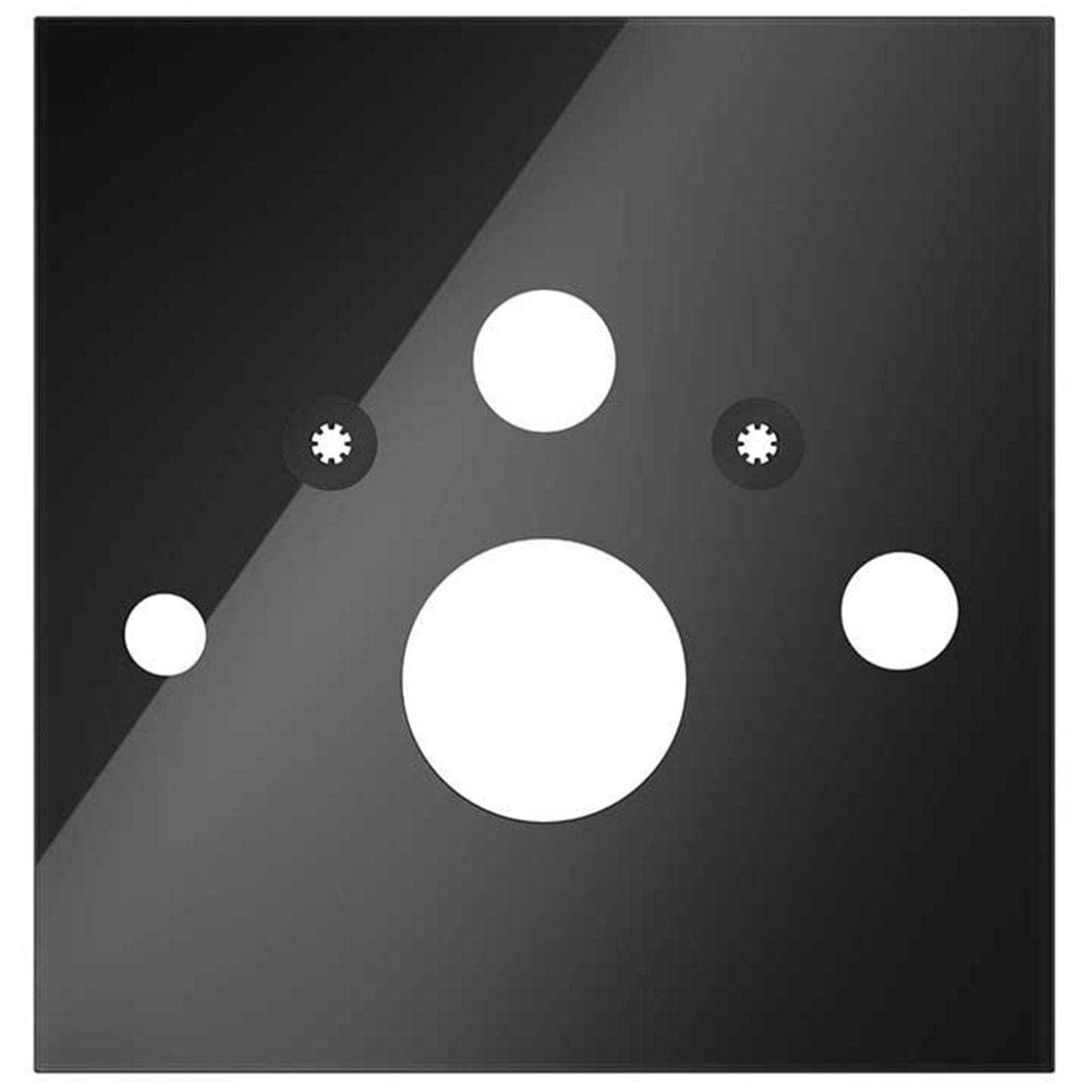 TECElux Wc Terminal Nedre Glassplate Svart / Toto dusjtoalett Tece Innbyggingssisterne TE-6122435