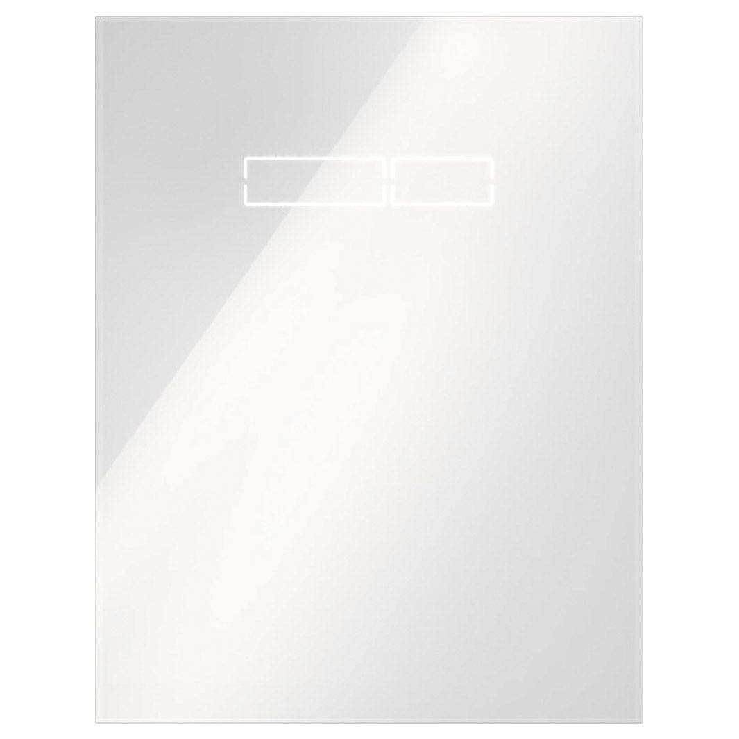 TECElux Wc Terminal Øvre Glassplate Sen Touch - bevegelsessensor Hvit Tece Innbyggingssisterne TE-6122406