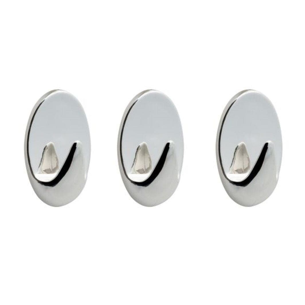 Tiger Baseline krok M/L plast Krom / Stor Tiger Knagger CO-T110033