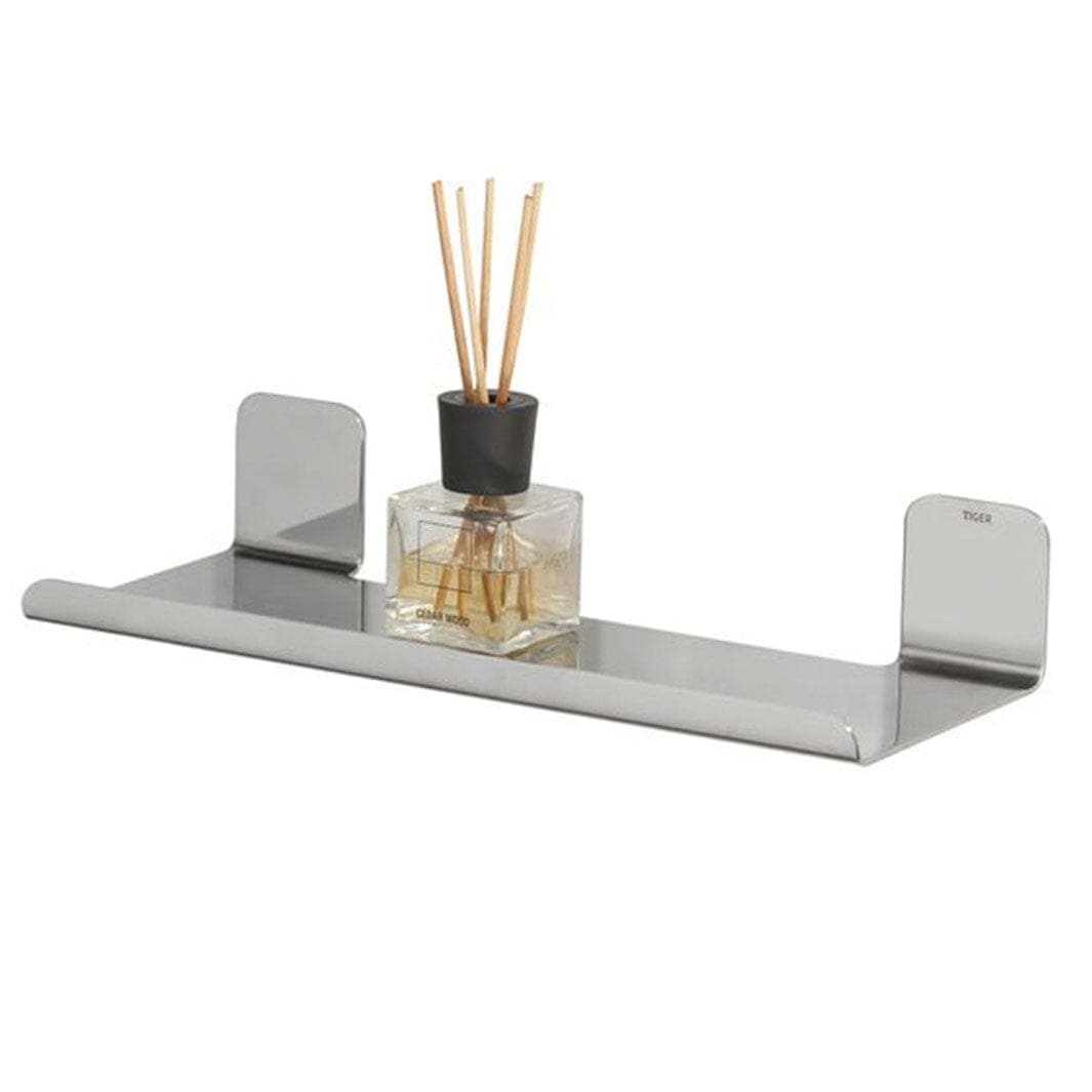 Tiger Colar hylle 18-30cm blankpolert Tiger Baderomshylle