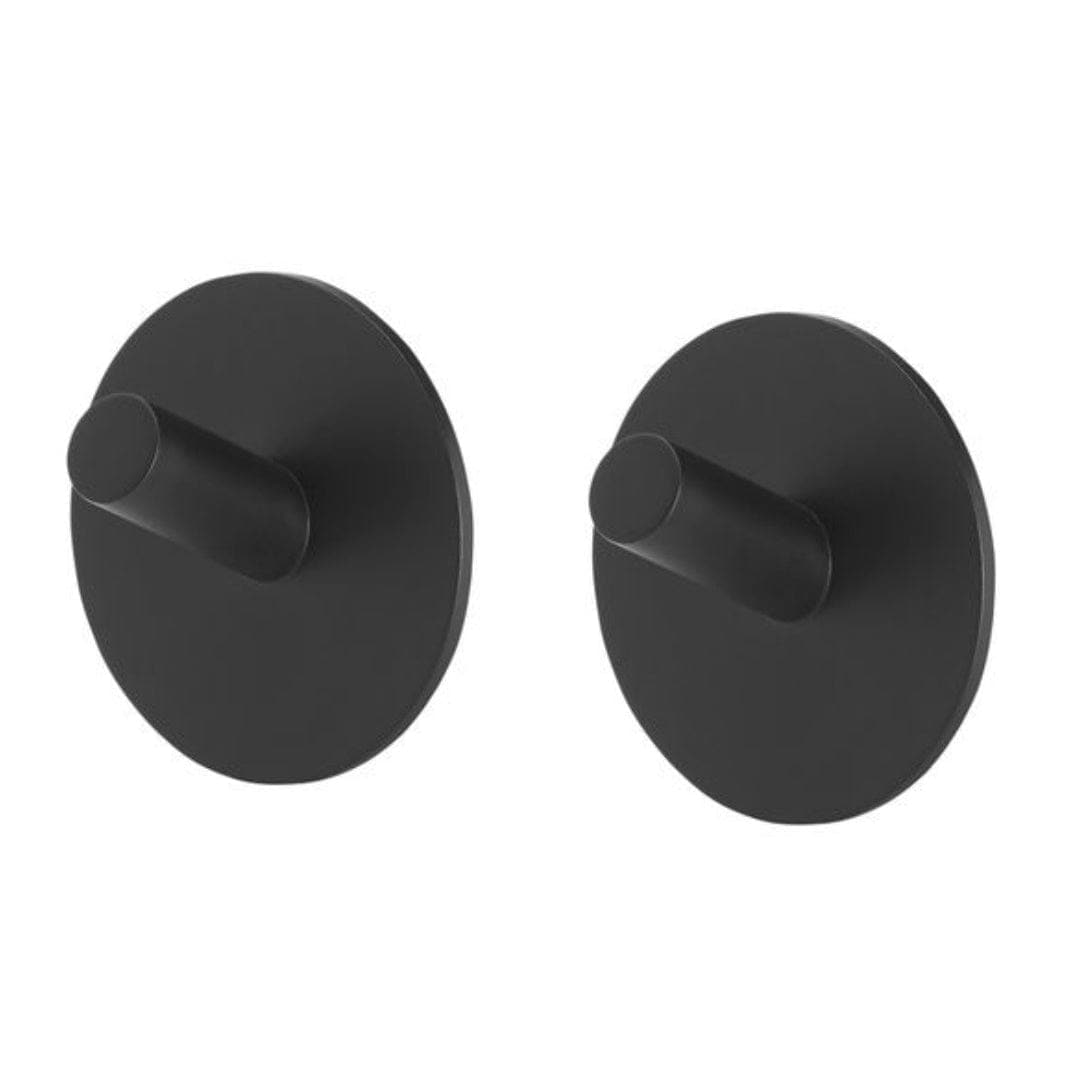 Tiger Rondo enkel krok 2 pk selvklebende Svart matt Tiger Knagger CO-1507530746