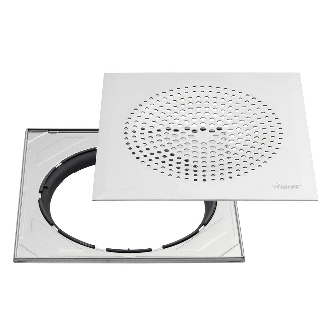 Vieser Modern slukrist Rustfritt Stål Vieser Slukrist GRO-3410935