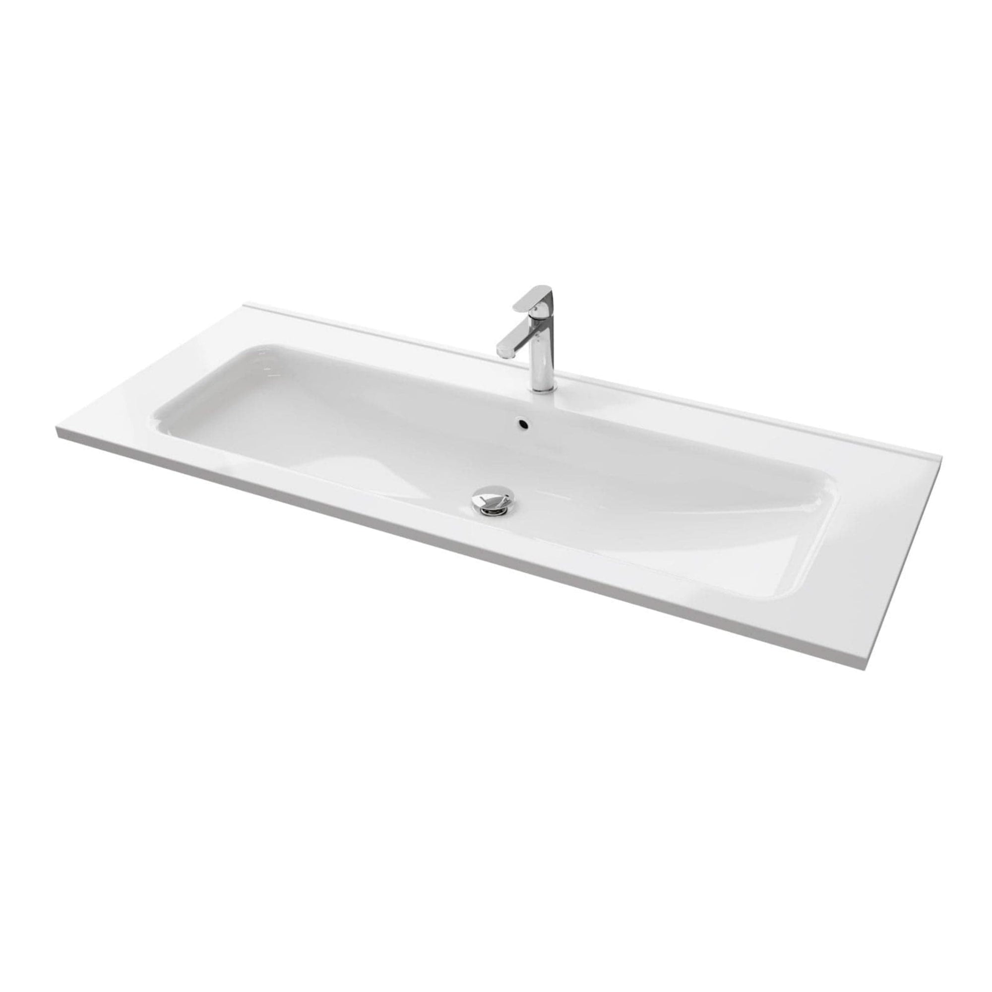 VikingBad IDA D46 Thin Møbelservant B60-180cm - H2cm Hvit / 120cm VikingBad Møbelservant VB-007864