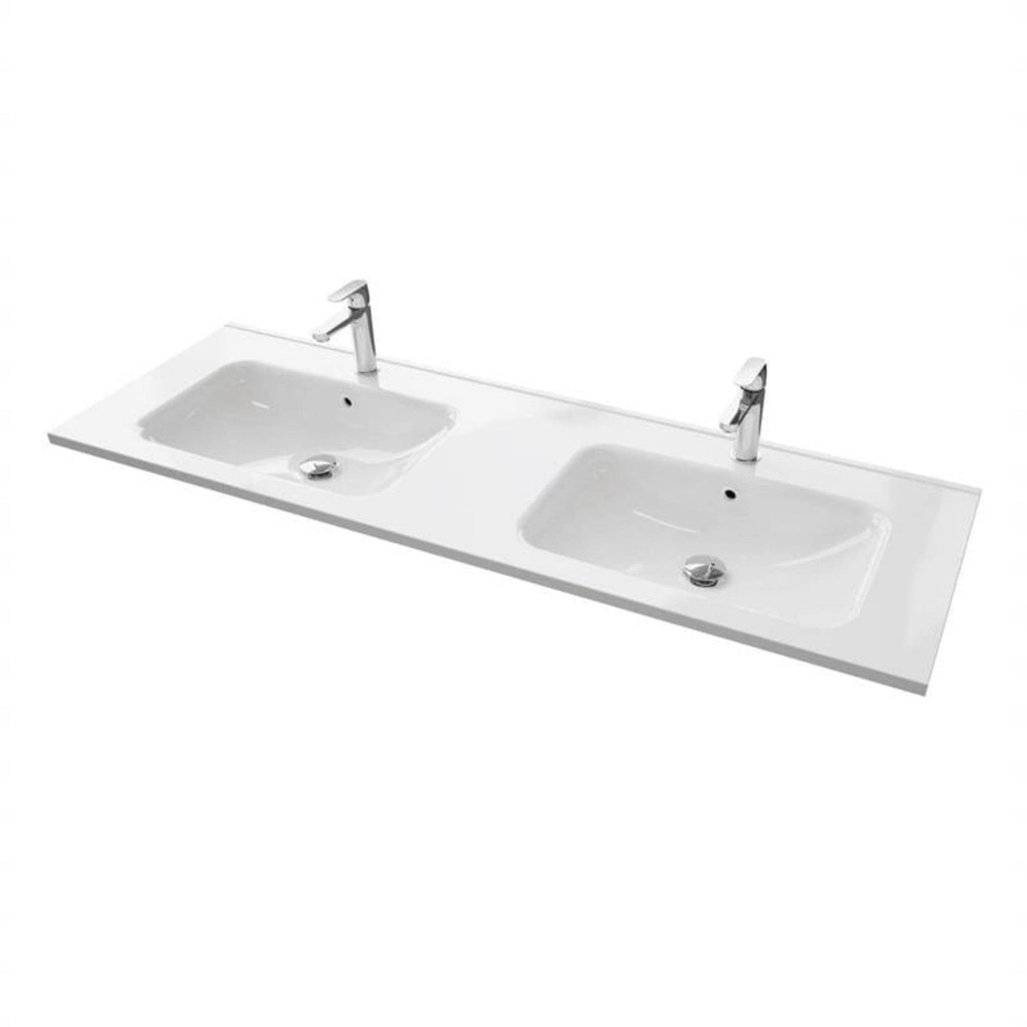 VikingBad IDA D46 Thin Møbelservant B60-180cm - H2cm Hvit / 140cm dobbel VikingBad Møbelservant VB-007869