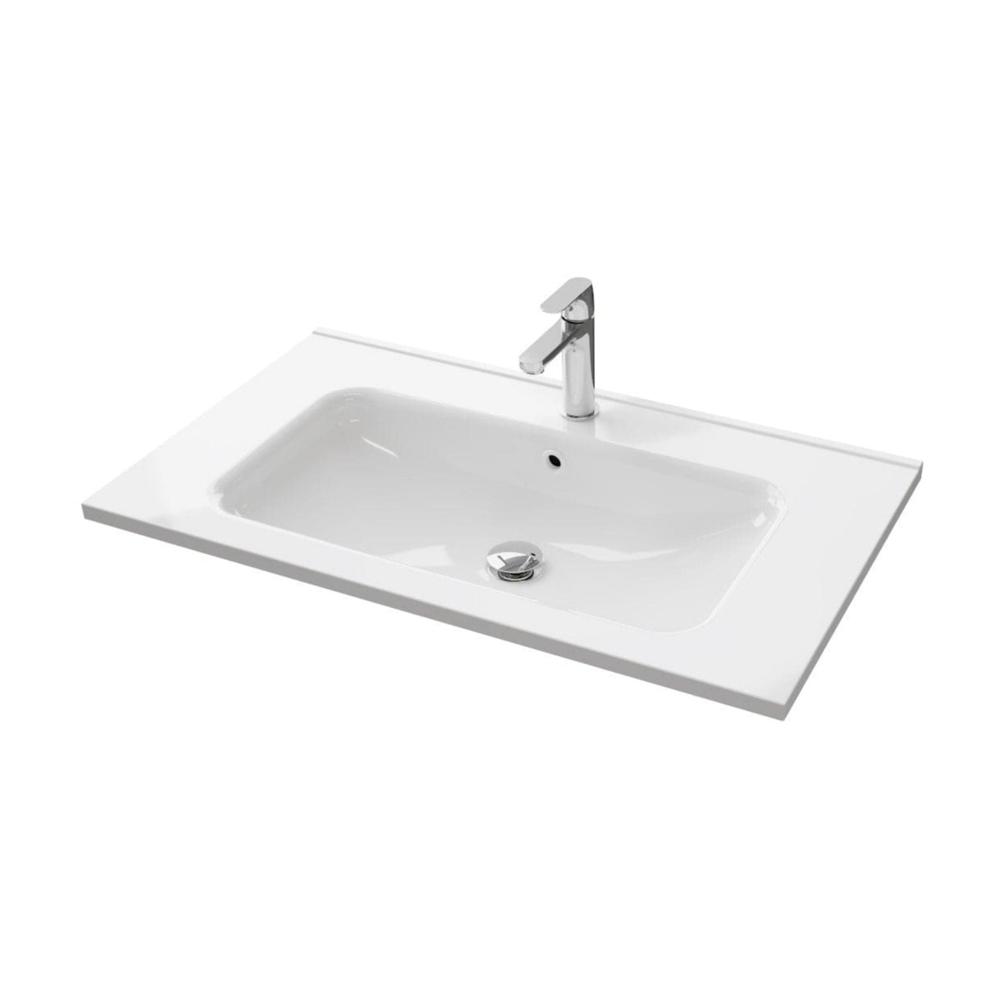 VikingBad IDA D46 Thin Møbelservant B60-180cm - H2cm Hvit / 80cm VikingBad Møbelservant VB-007855