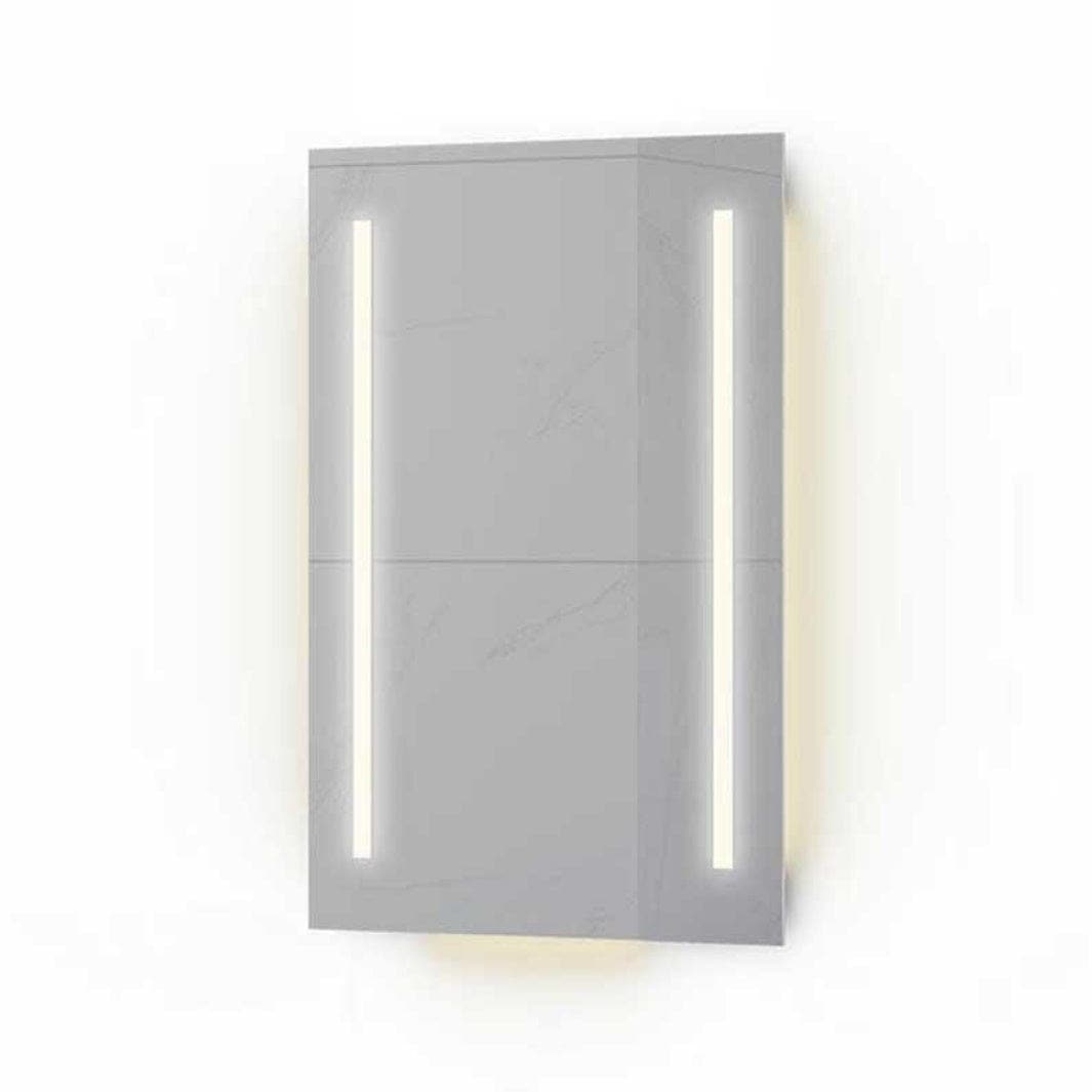 VikingBad Ida Speil m/LED og Stikkontakt 50cm VikingBad Baderomsspeil VB-111534