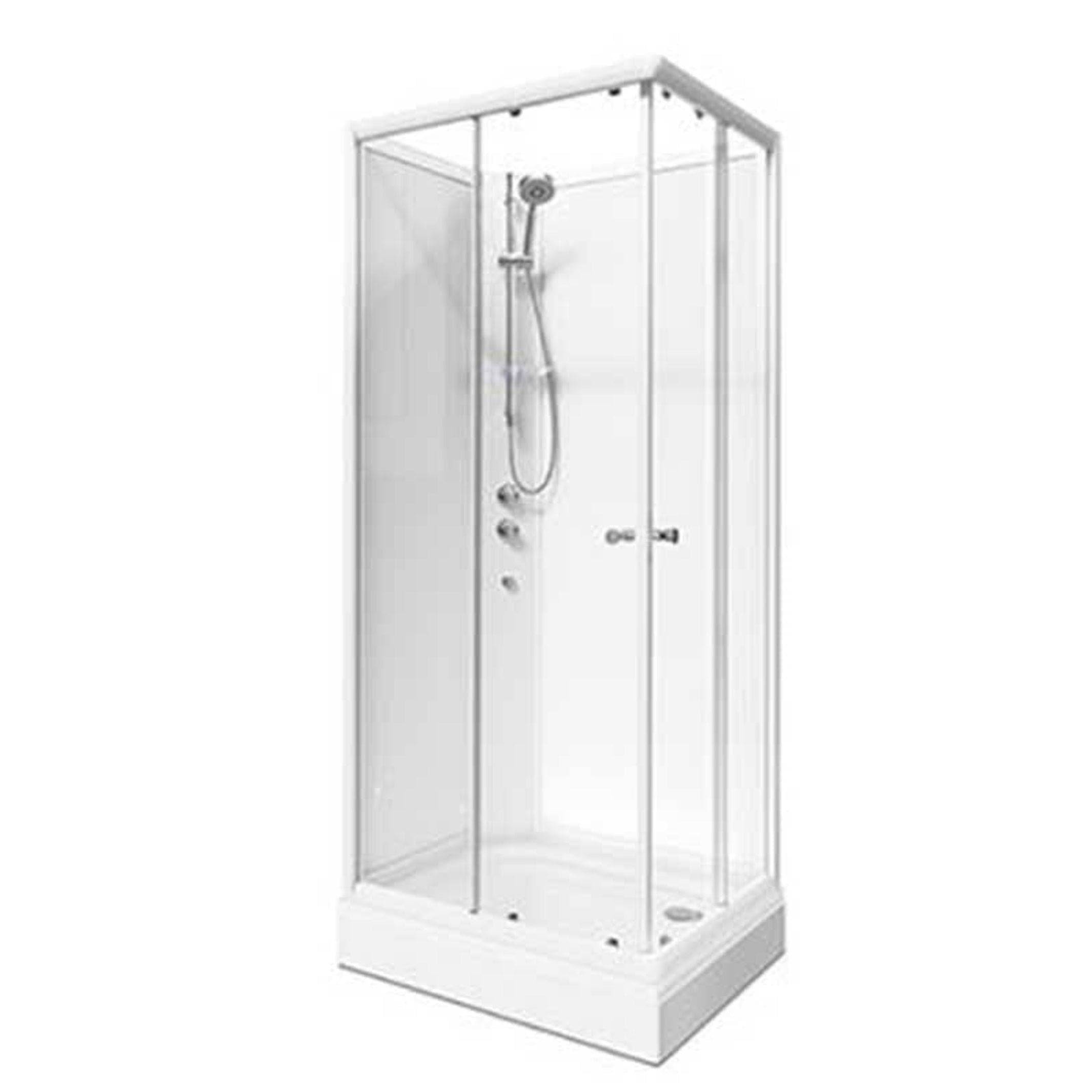 VikingBad Kiev Dusjkabinett Rett H210cm VikingBad Dusjkabinett