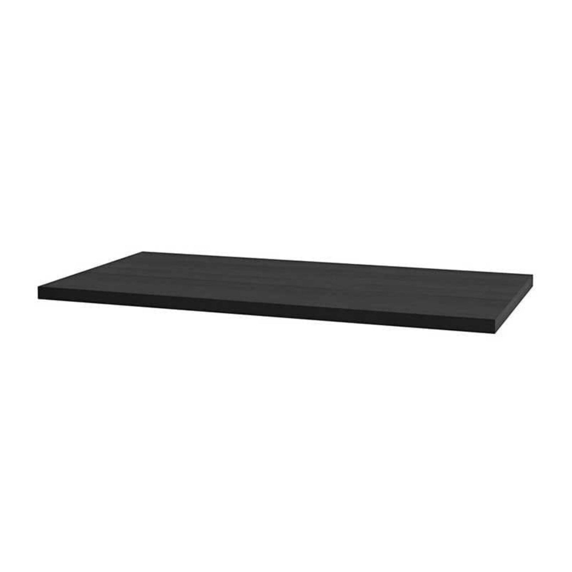VikingBad MDF Benkeplate PVC for bolleservant Svart eik / 60cm VikingBad Benkeplate bad VB-000838-02