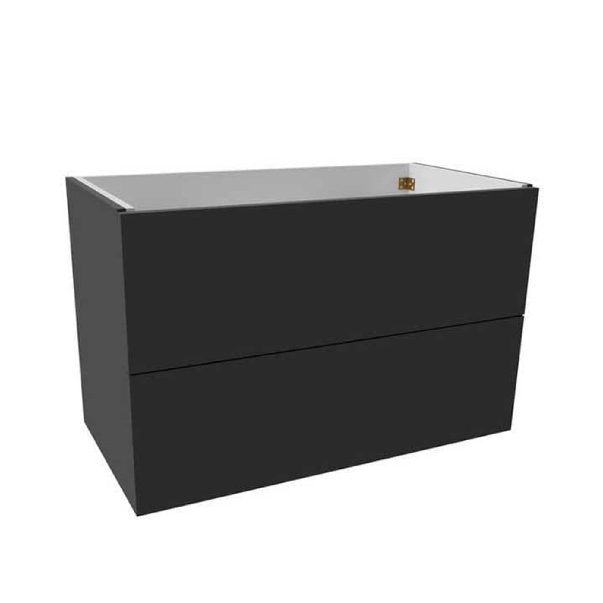 VikingBad MIE D39 Slim Servantskap Slett B50-90cm Mørk grå / 90cm VikingBad Servantskap VB-113545