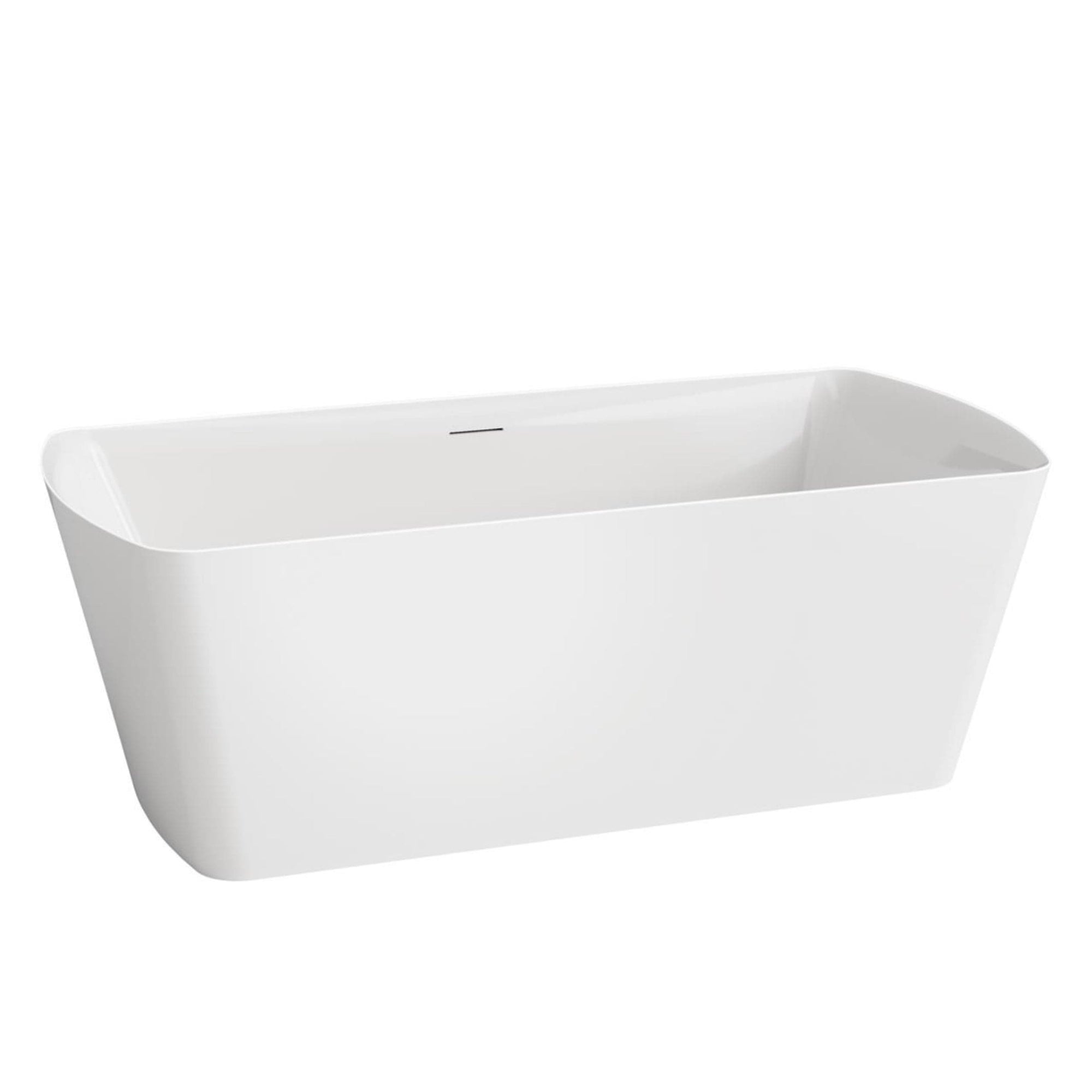 VikingBad Rore Frittstående Badekar 170 Hvit / 170cm VikingBad Frittstående badekar VB-009608-01