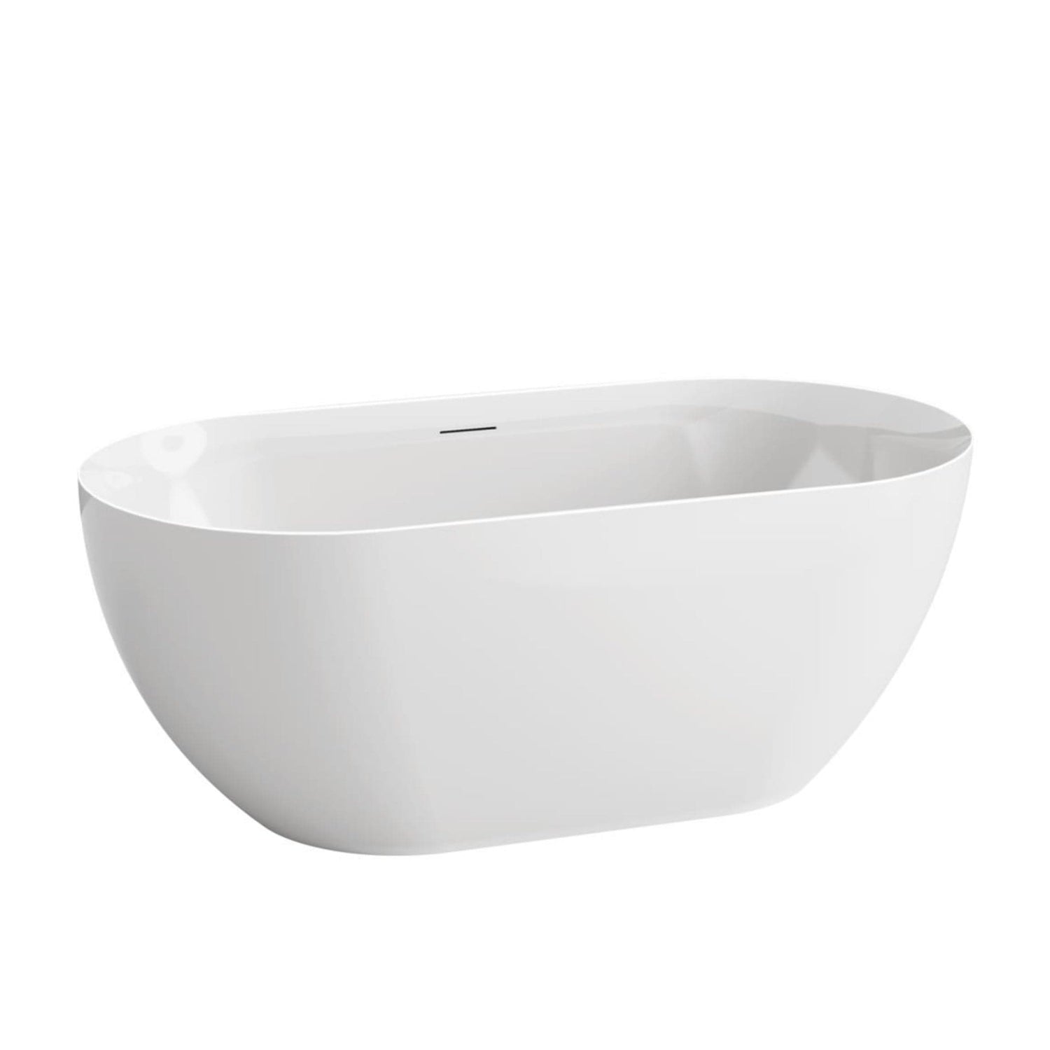 VikingBad Syndle Frittstående Badekar 150 Hvit / 150cm VikingBad Frittstående badekar VB-009609-01