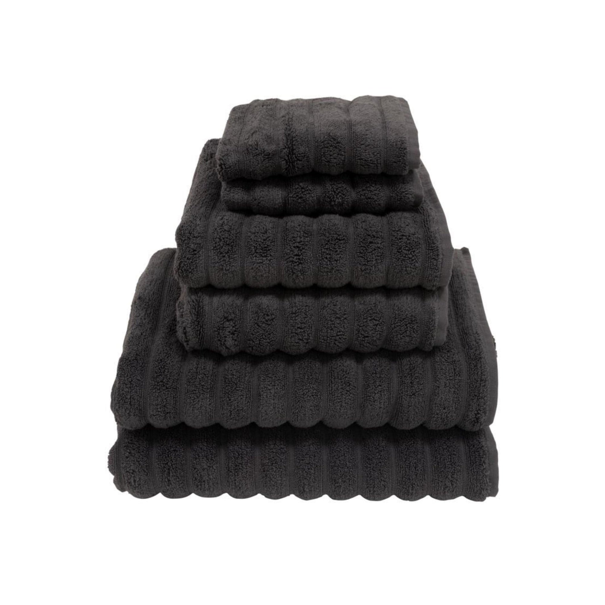 VikingBad Ultramyk Dusjhåndkle 70x140cm - 2stk pr pakke Mørk grå VikingBad Håndklær VB-113132