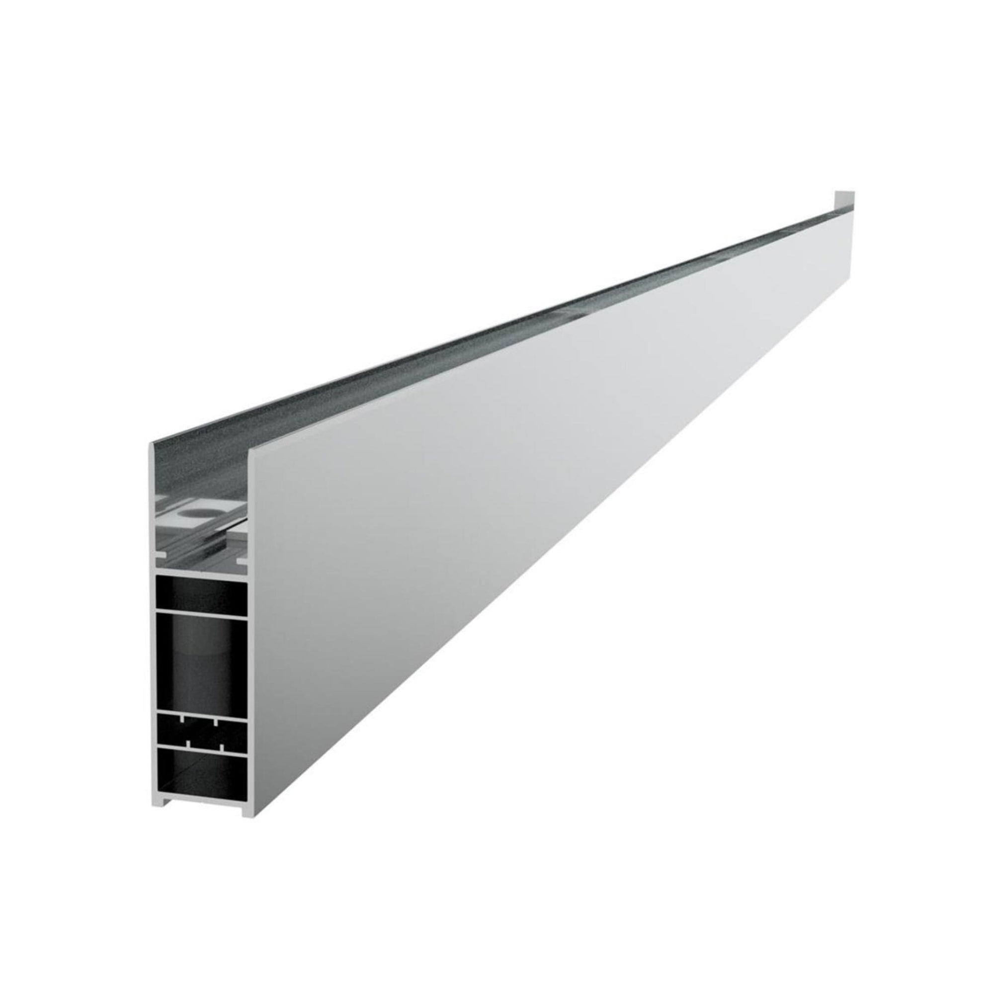 VikingBad Utfellingsprofil +50mm Liam Dusjdør H195cm VikingBad Veggprofil