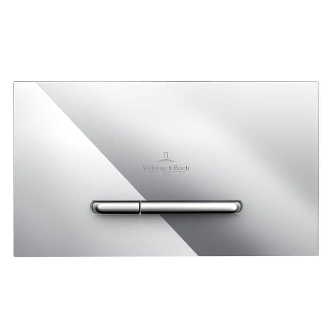 Villeroy & Boch ViConnect E300 Trykkplate Krom / Krom Villeroy & Boch Betjeningsplate og trykknapper VIL-6026013