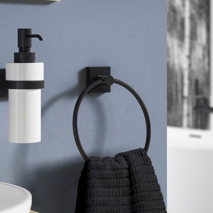 Bilde av Smedbo Håndkleholder · håndklering · håndklestang hos Bad.no VVS Nettbuttik