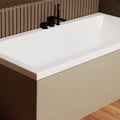 Bilde av Interform Rektangulært badekar til hjørne og rettvegg hos Bad.no VVS Nettbuttik