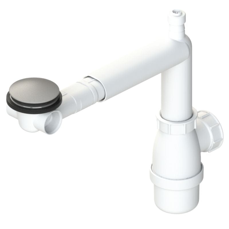 1904 Avløpssett med Pop-up Ventil justerbart 1 1/4"x1 1/2" 1904 Vannlås GRO-4520233