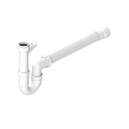 1904 Kjøkken vannlås med avgrening Fleksibelt