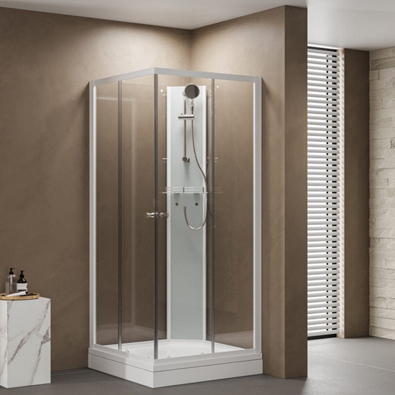 1904 Otra Dusjkabinett Firkantet Hvit / 80x80cm / Klart glass 1904 Dusjkabinett BUN-7036918