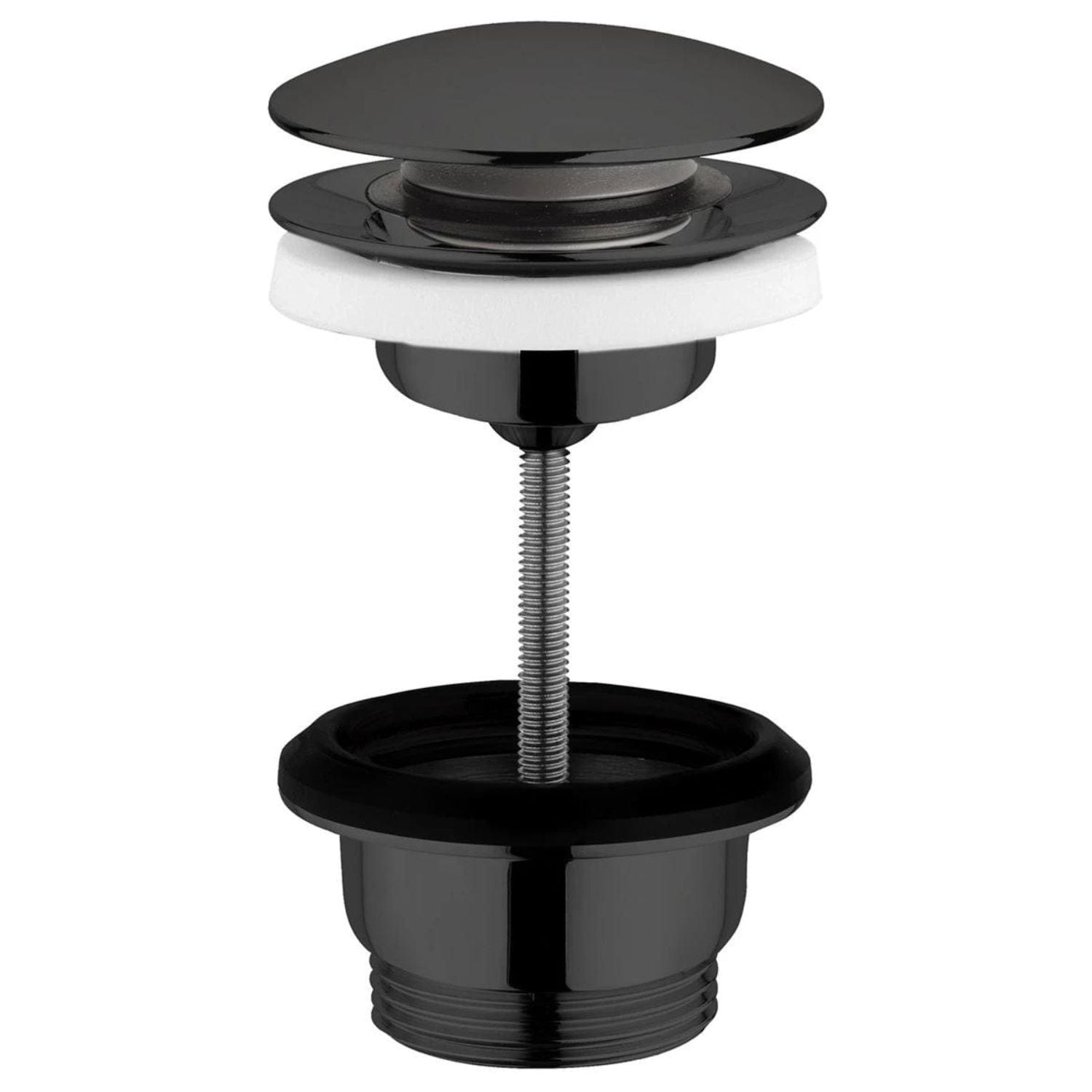 1904 Pia Pop-up Polert gun metal 1904 Bunnventil GRO-3411078