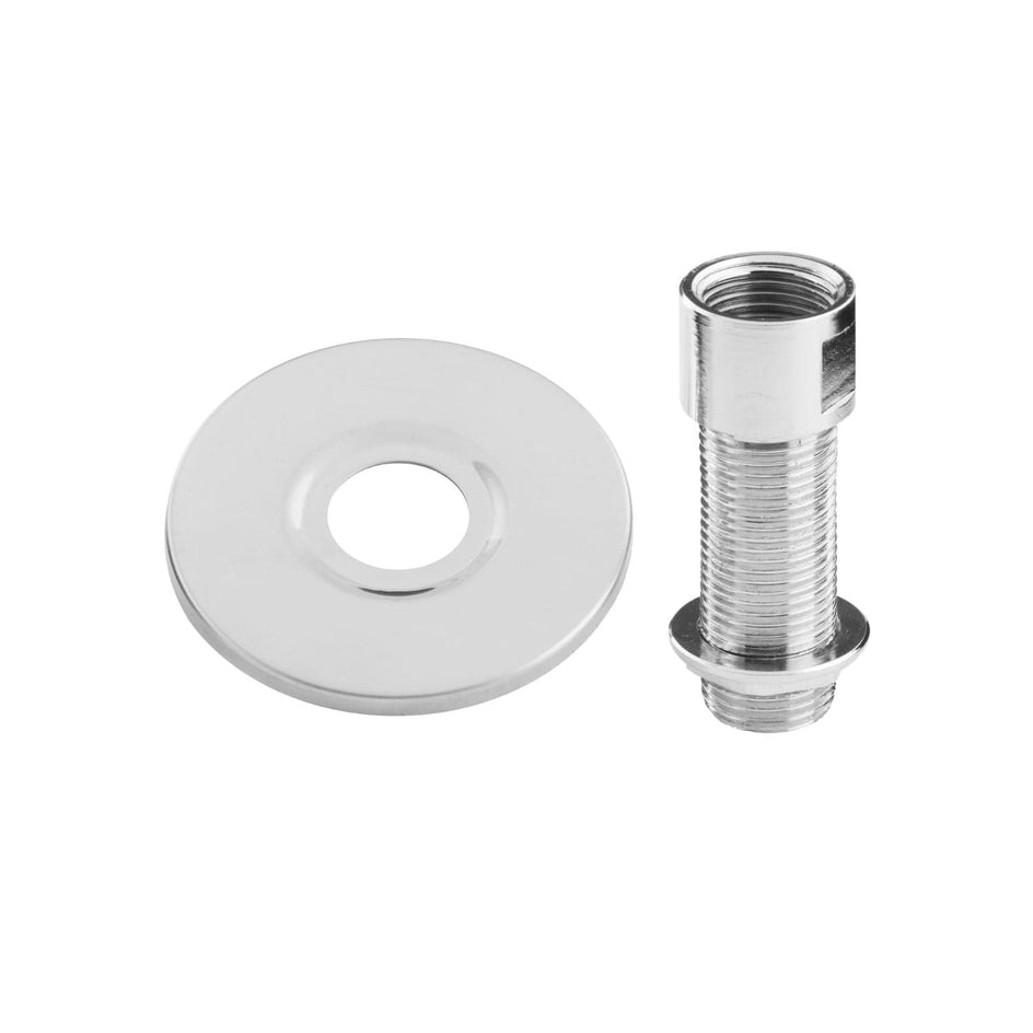 1904 Rett Kupling med Dekkskive 1904 Tilbehør veggboks tappevann HEI-4517438