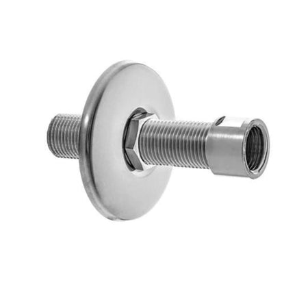 1904 rettnippel m/avst lang m/lav rosett L=105mm