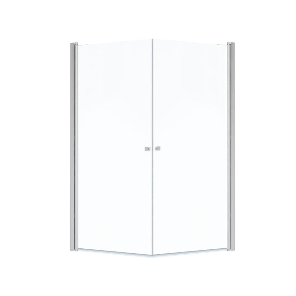 1904 Sjoa Dusjhjørne Krom / 70x70cm / Klart glass 1904 Dusjhjørne BUN-SJDD7070KR