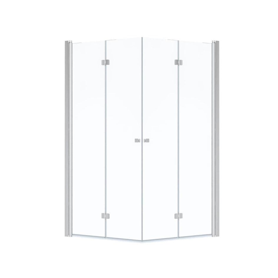 1904 Sjoa Foldedør Dusjhjørne Krom / 70x70cm 1904 Dusjhjørne BUN-SJFF7070KR