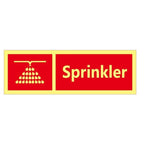 1904 Skilt Sprinkler Enkel