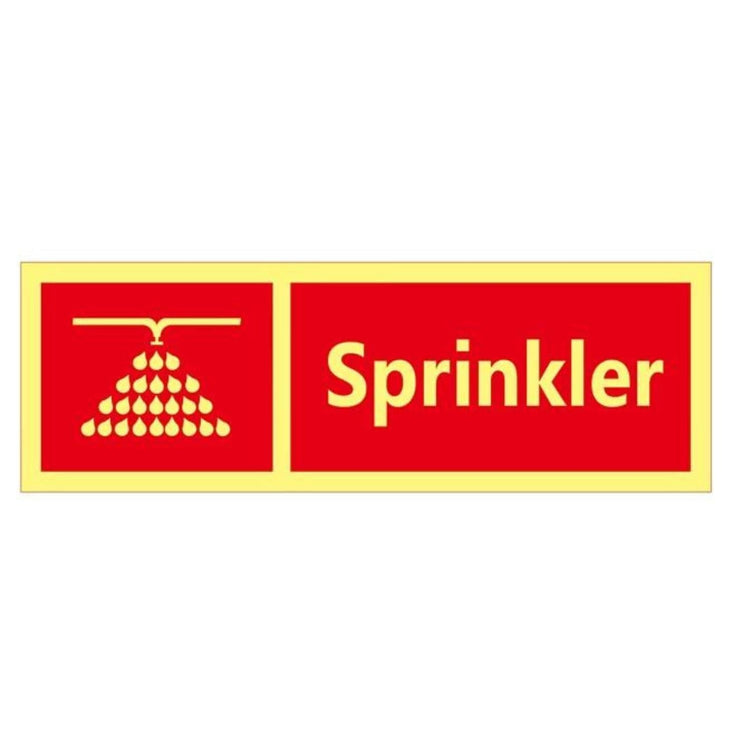 1904 Skilt Sprinkler Enkel