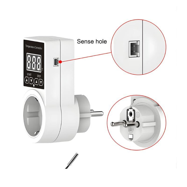 1904 Termostat for Frostsikring av rør