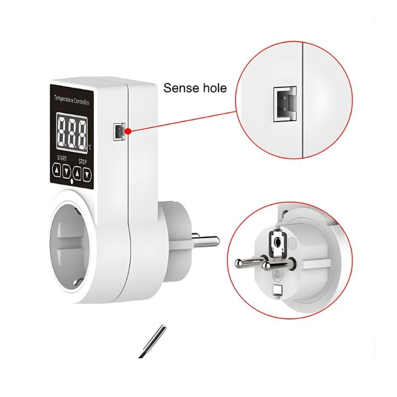 1904 Termostat for Frostsikring av rør 1904 HEI-2404498