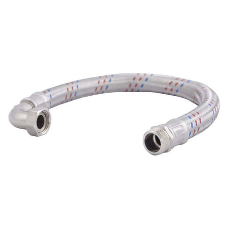 1904 Tilkoblingsslange Inox Silikon DN25