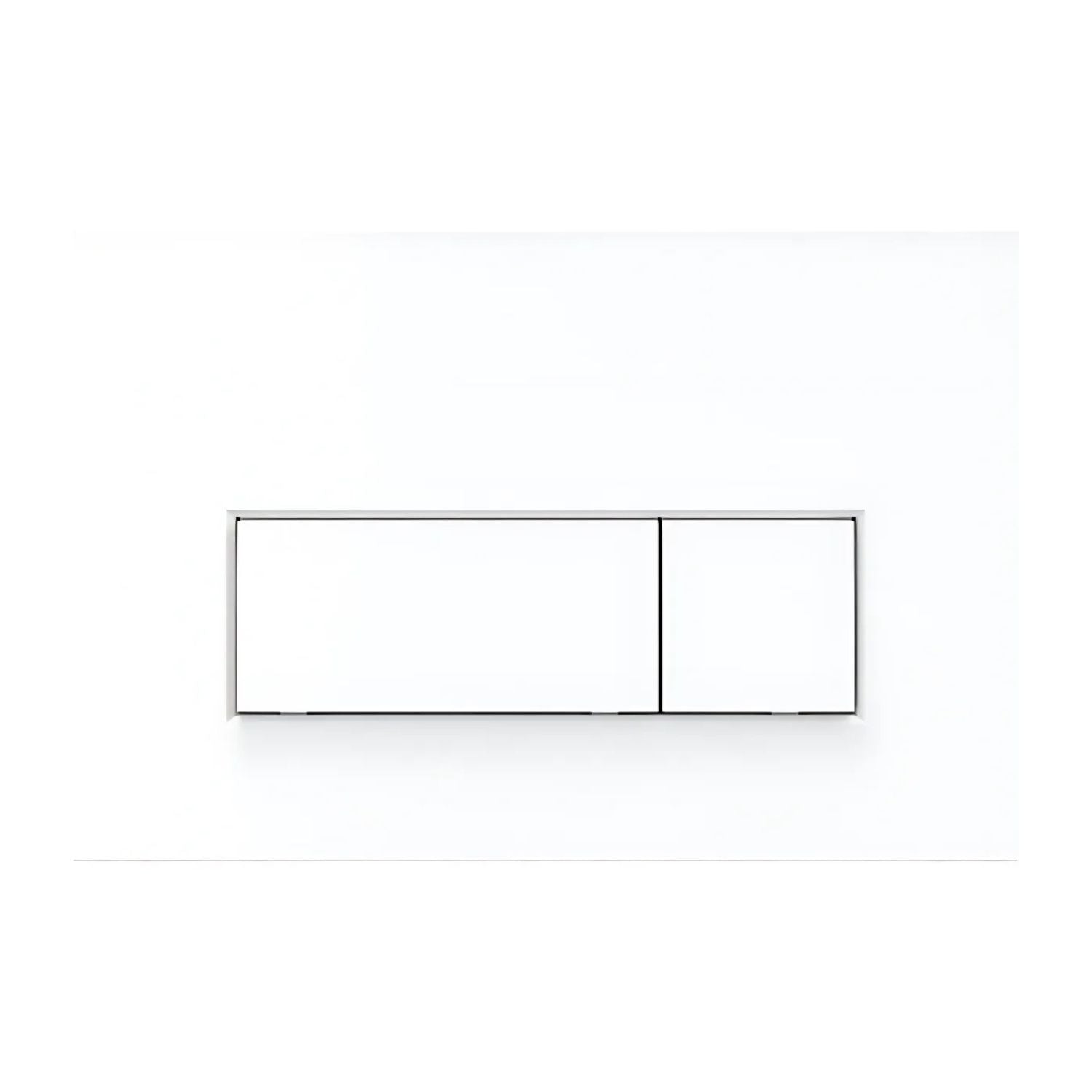 1904 Trieste Trykkplate Hvit matt 1904 Betjeningsplate og trykknapper HEI-6192497