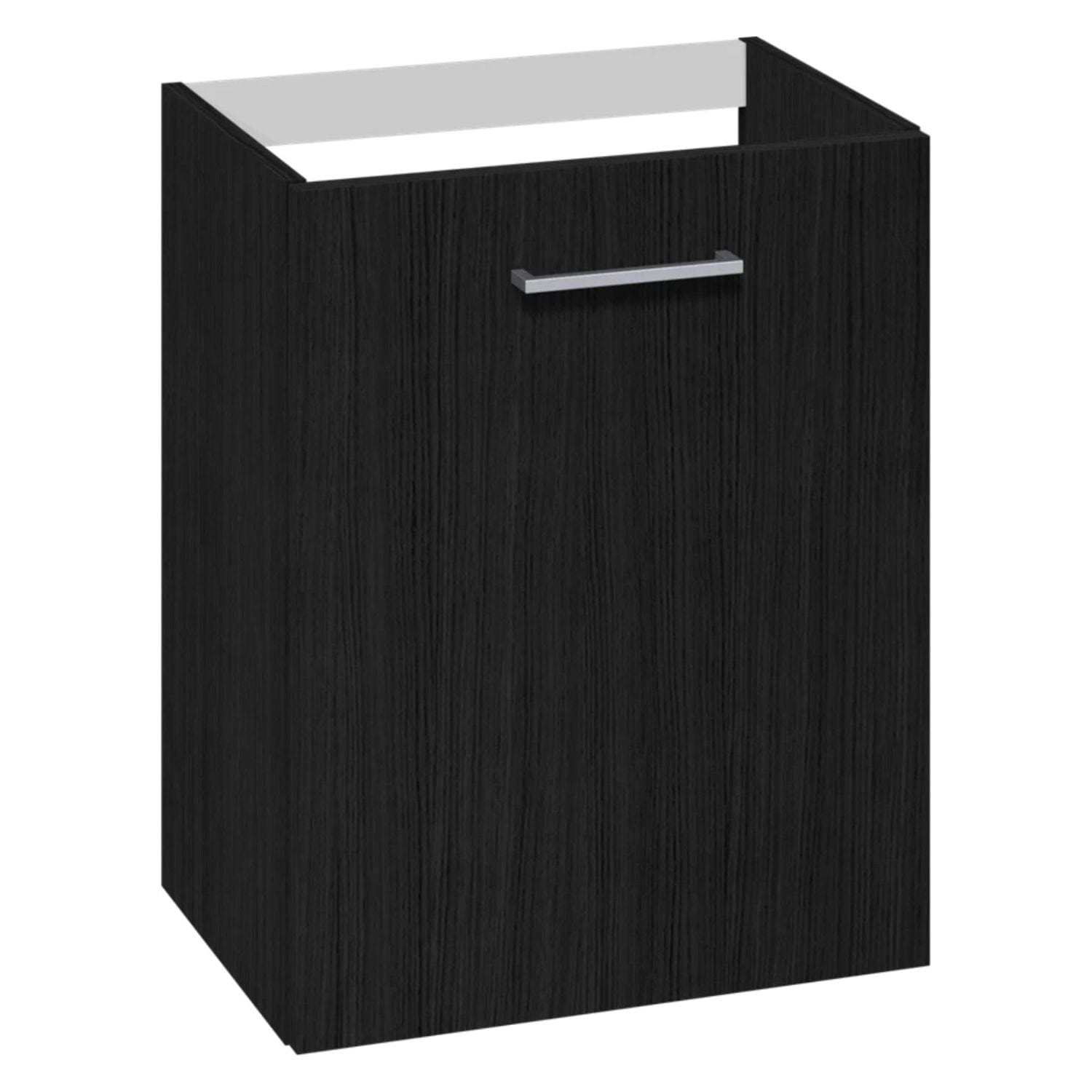 1904 Voss Slim Servantskap med 1 dør Svart eik / 50cm / Høyre hengslet 1904 Servantskap GRO-7041037