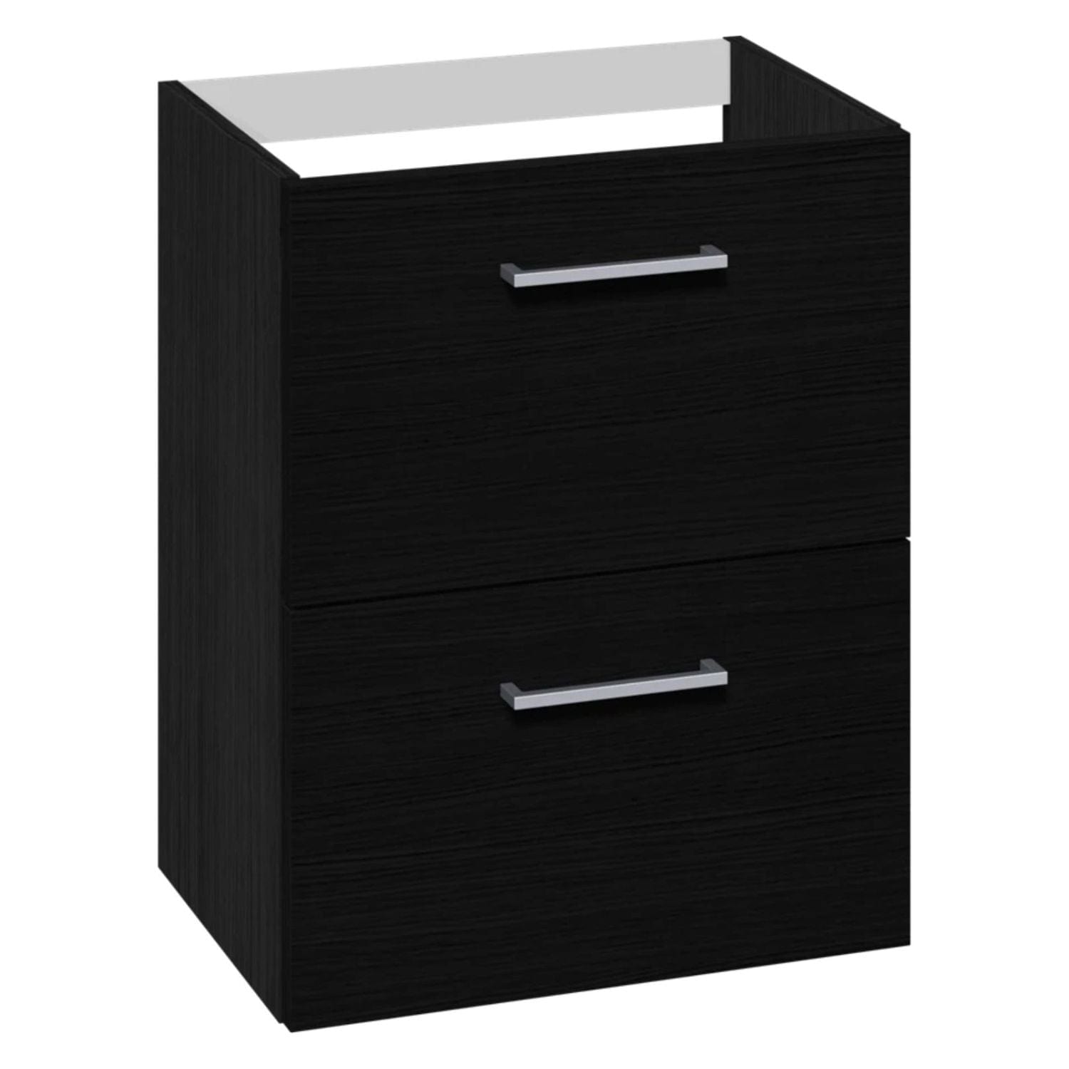 1904 Voss Slim Servantskap med 2 skuffer Svart eik / 50cm 1904 Servantskap GRO-7041041