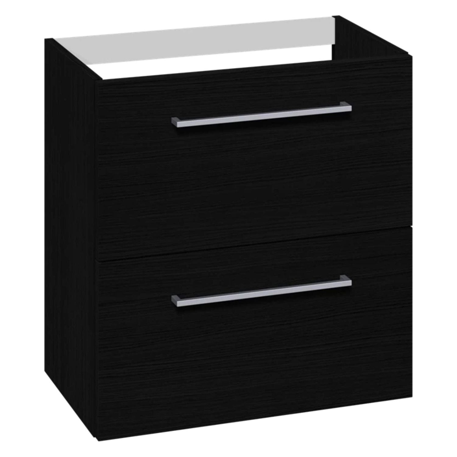 1904 Voss Slim Servantskap med 2 skuffer Svart eik / 60cm 1904 Servantskap GRO-7041042