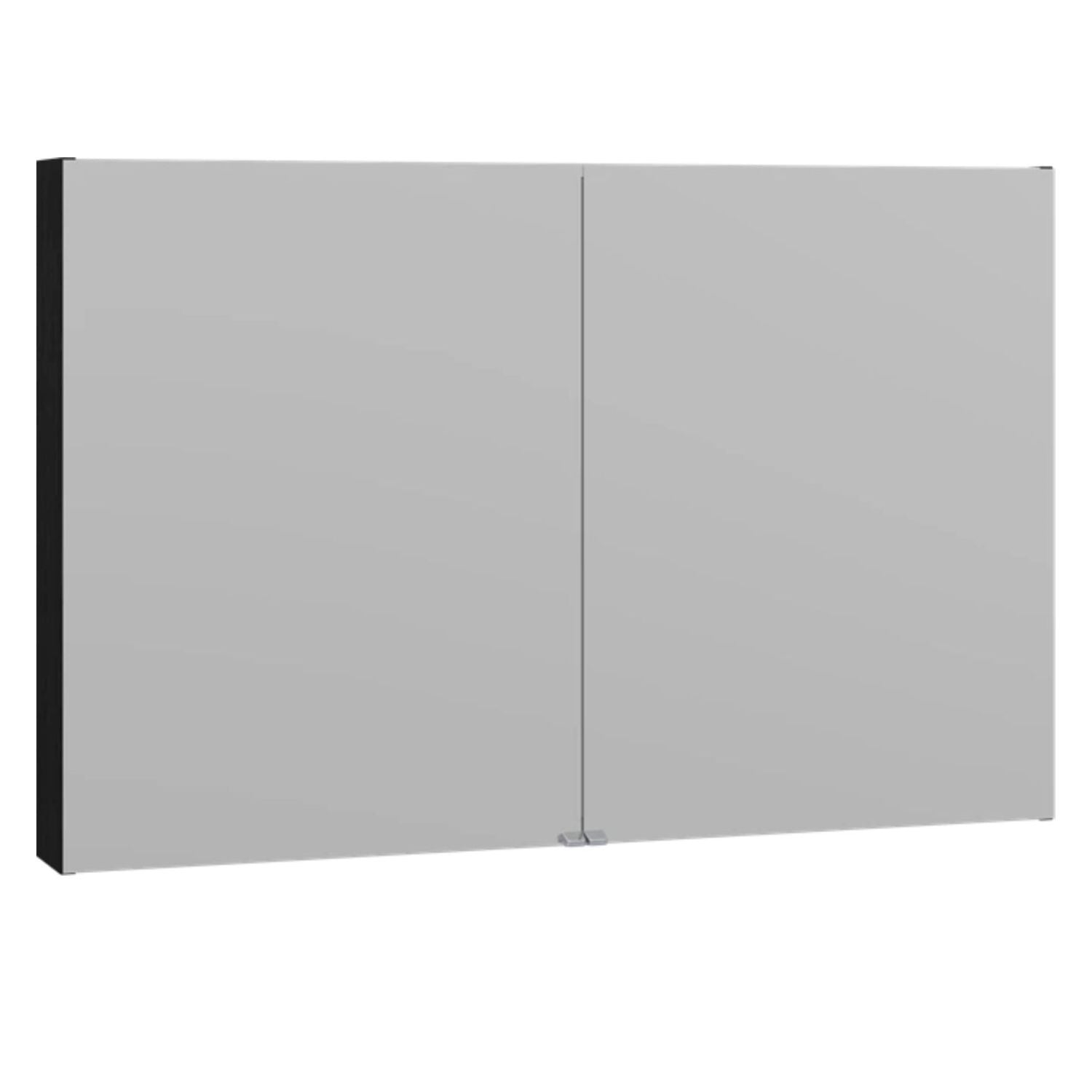 1904 Voss Speilskap Svart / 120 cm 2 dør 1904 Speilskap GRO-7041062