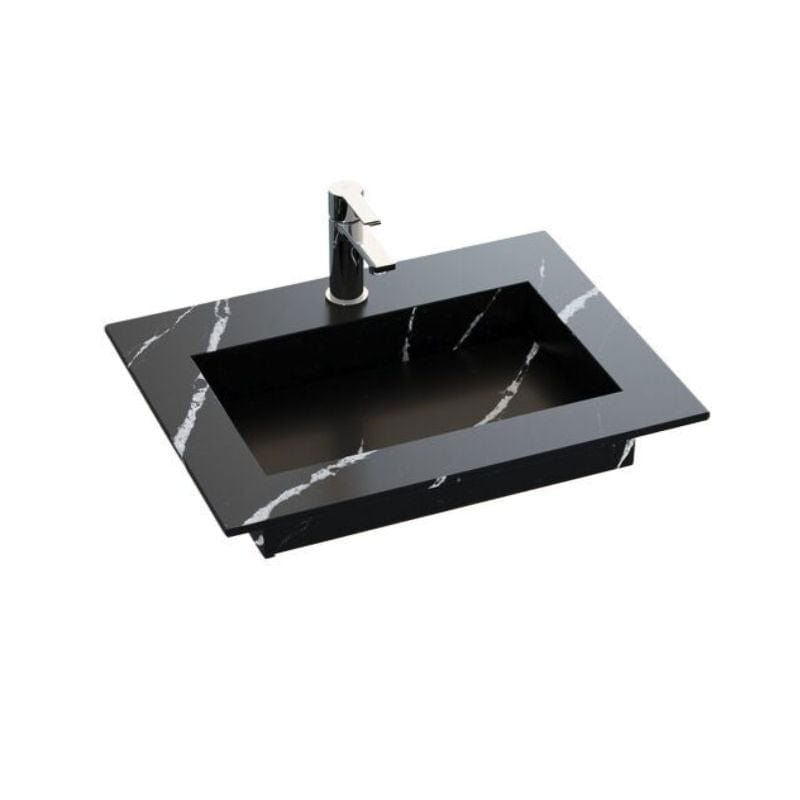 Dansani Inzo Angular Servant Måltilpasset D45,50cm - Silestone