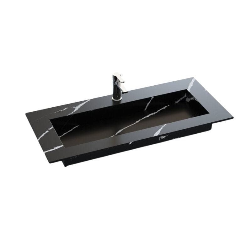 Dansani Inzo Angular Servant Måltilpasset D45,50cm - Silestone