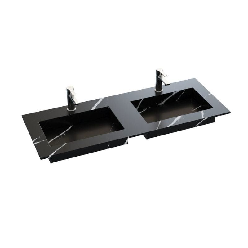 Dansani Inzo Angular Servant Måltilpasset D45,50cm - Silestone