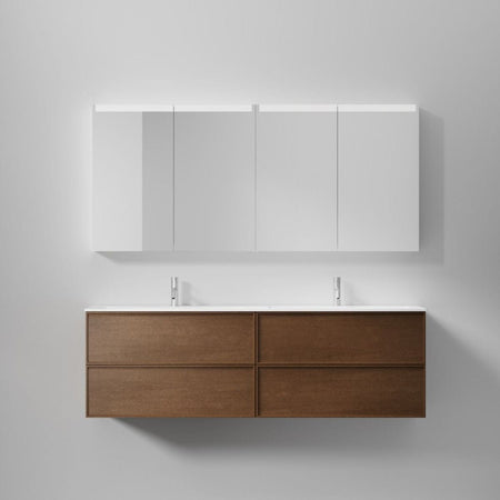 INR STAGE Plus Speilskap med Lysregulering B40-140xH72xD14cm