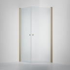 INR Dusjhjørne LINC ANGEL Frostet / Stripe Glass