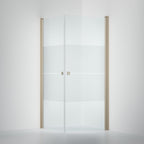 INR Dusjhjørne LINC ANGEL Frostet / Stripe Glass