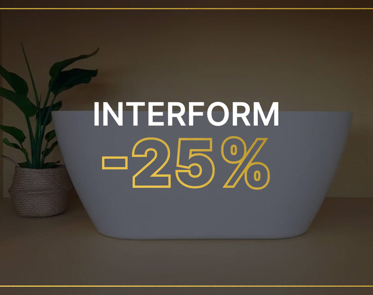 Interform -25% Black Friday kampanje på Bad.no - se hele utvalget her